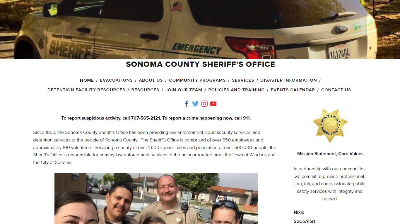 Sonoma County Jail Inmate Search - Sonoma County Sheriff's Office